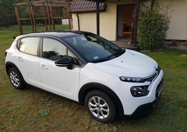 Citroen C3 cena 50450 przebieg: 23000, rok produkcji 2021 z Bydgoszcz małe 704